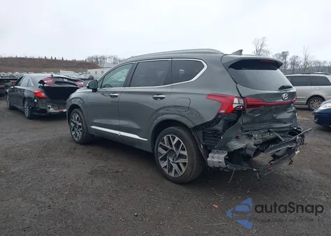 2023 Hyundai Santa Fe Calligraphy from USA, damaged, VIN 5NMS5DAL5PH649846